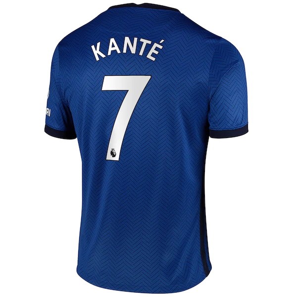 Camiseta Chelsea NO.7 Kante Primera equipo 2020-2021 Azul